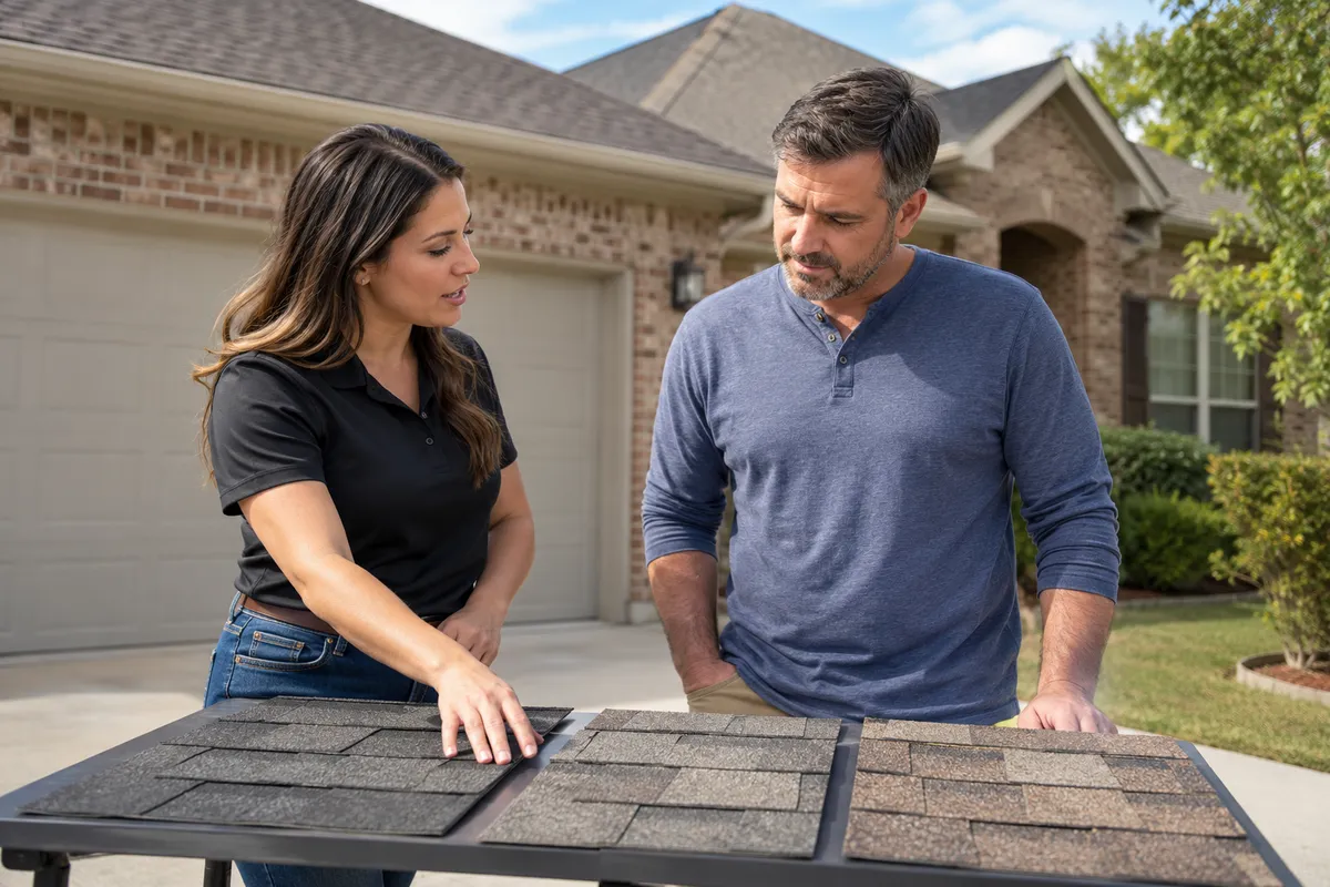 Roofing project: roof consultation