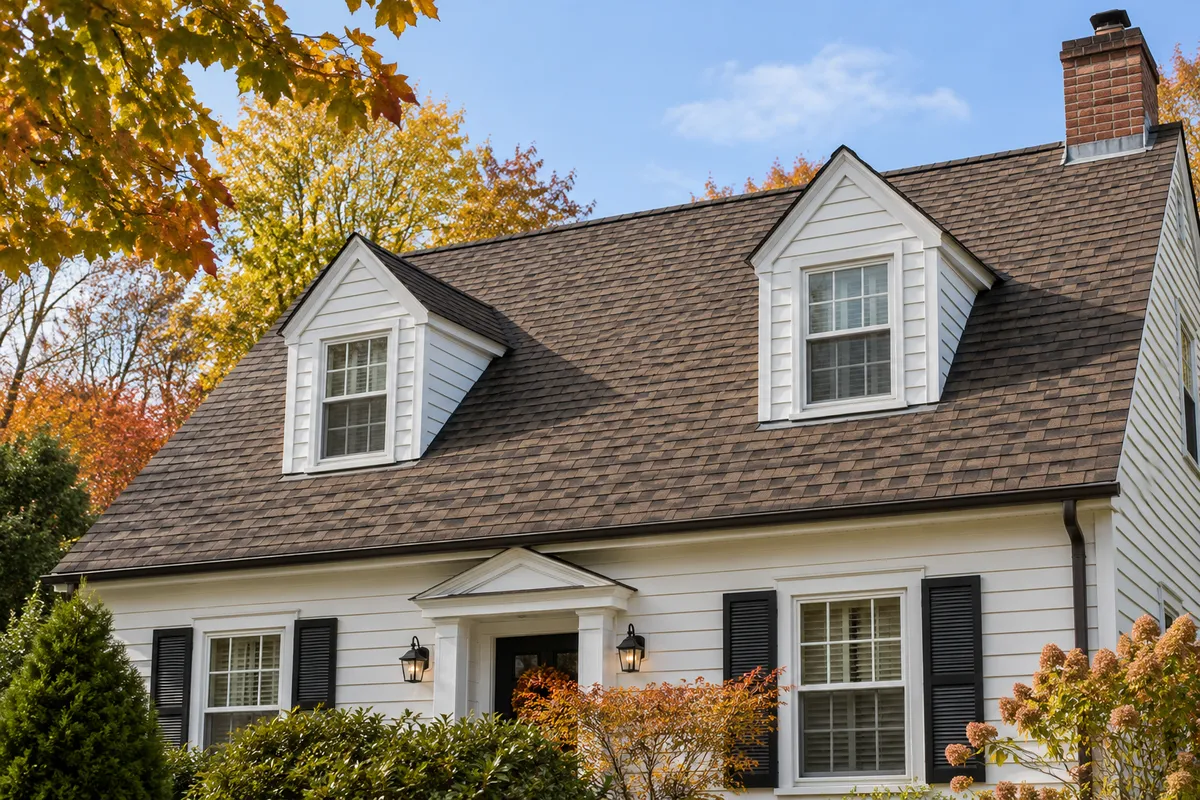 Roofing project: cape cod