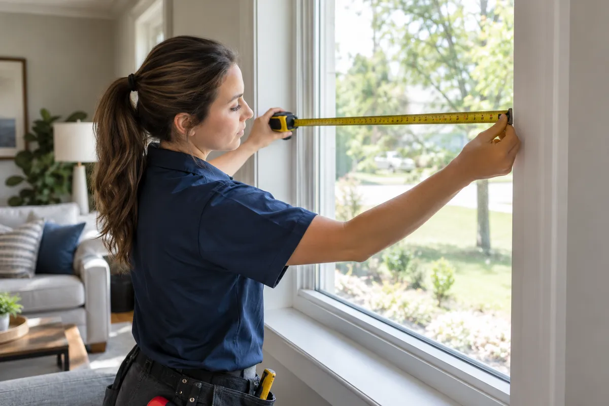 Window project: window measuring