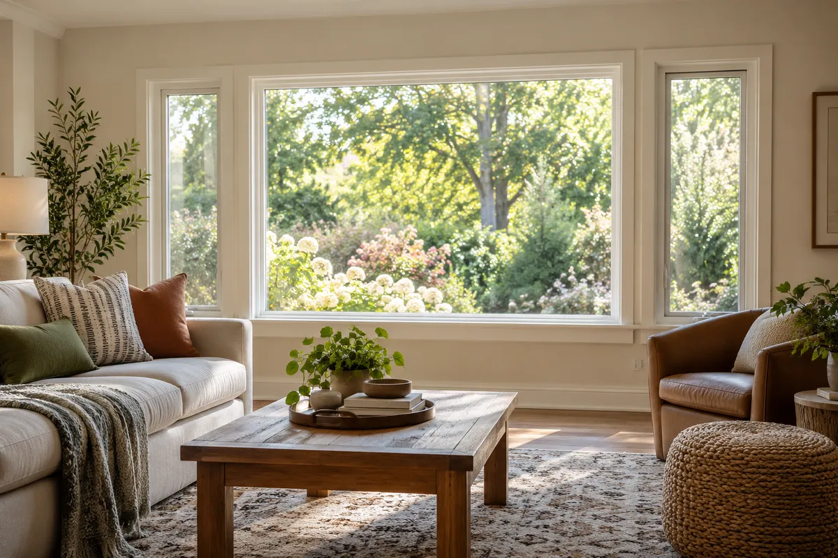 Window project: living room picture