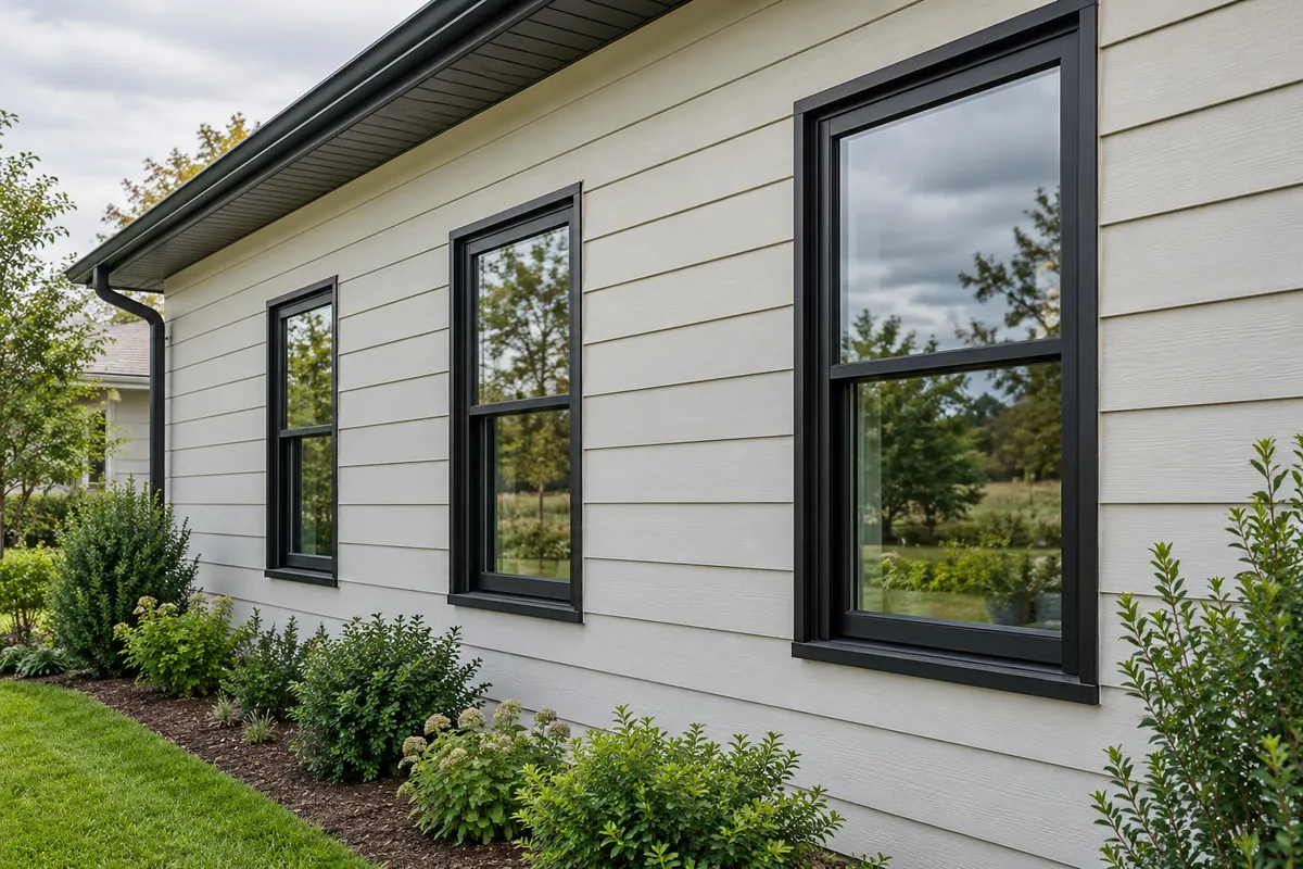 Window project: modern exterior