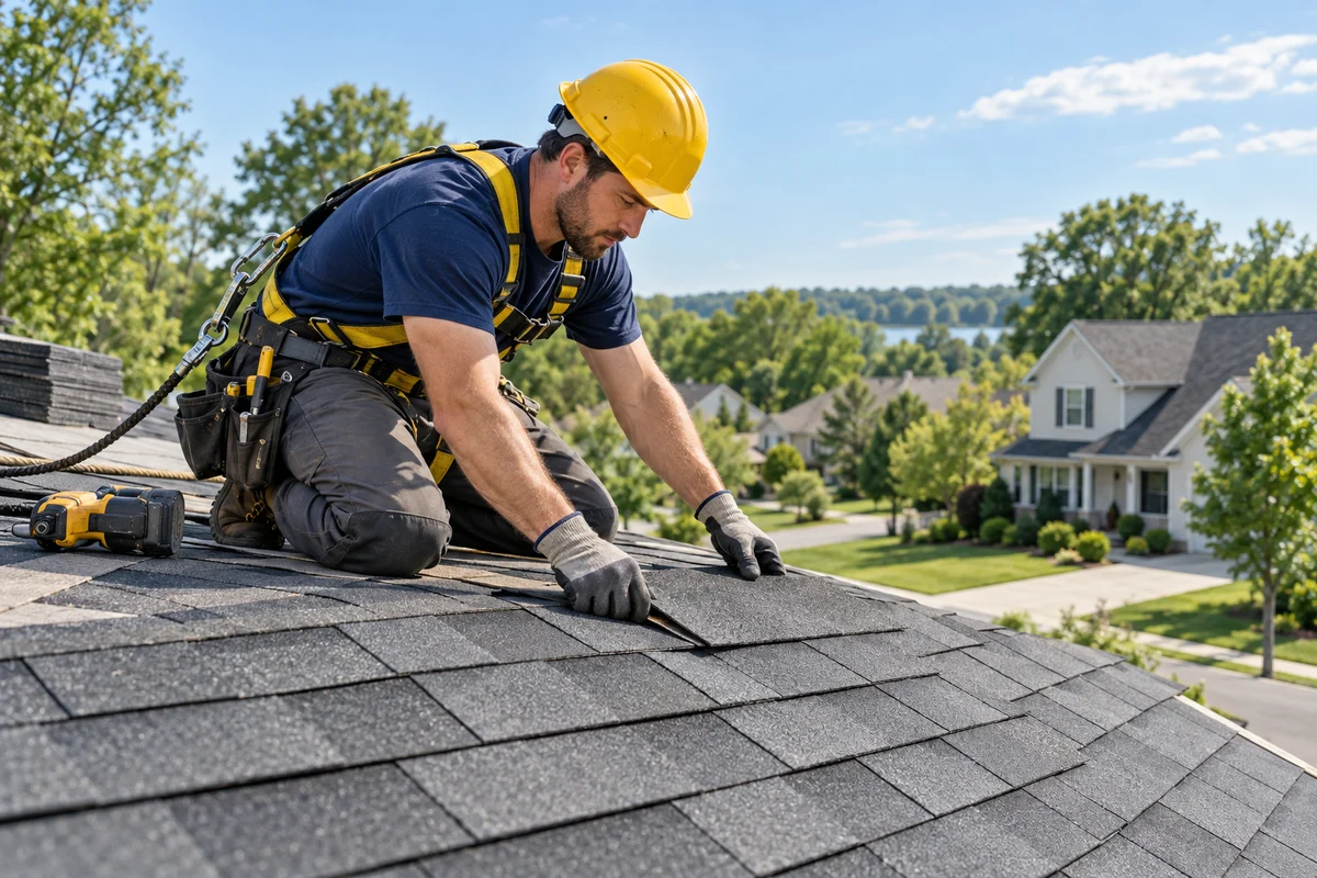 Roofing installation